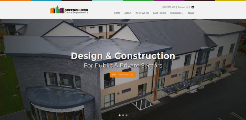 Greenchurch Developments Website