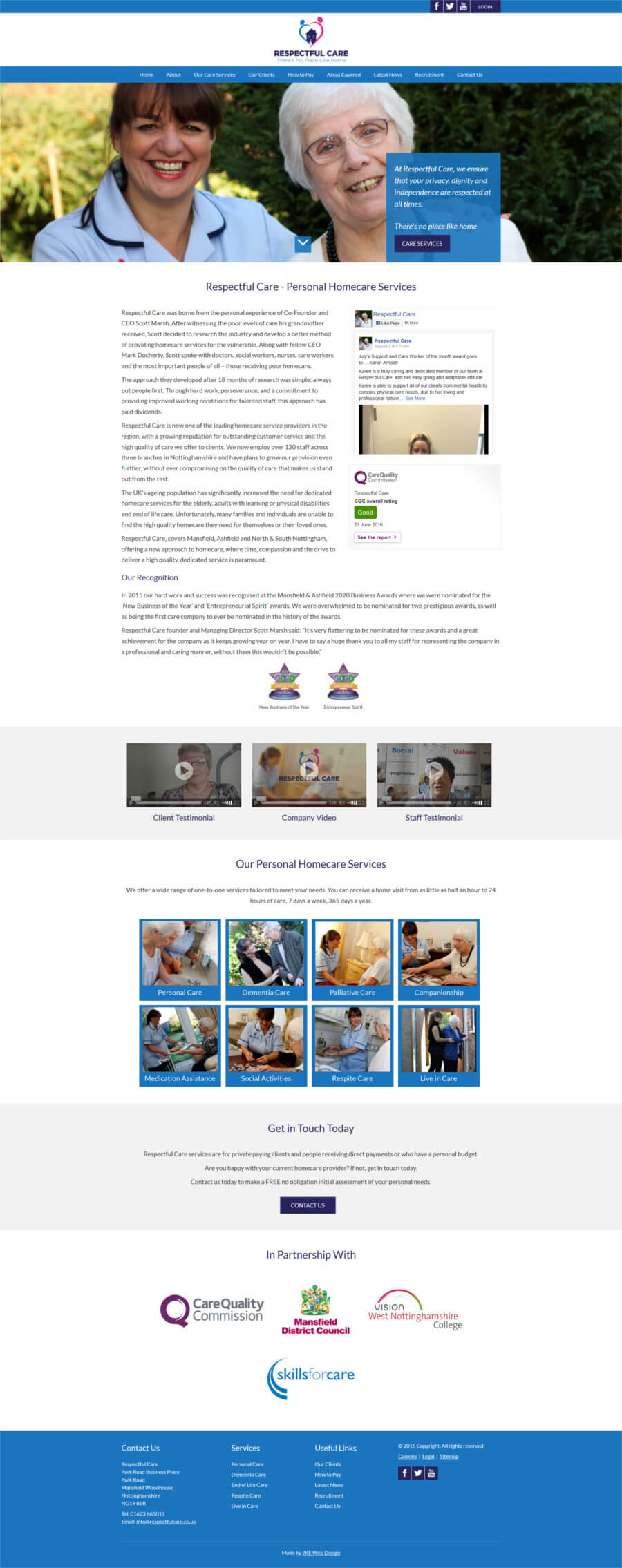 Respectful Care website